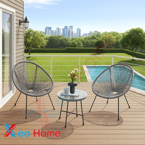 Bistro set chairs rattan - bistro,