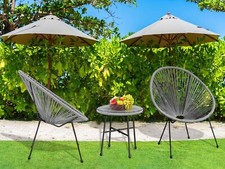 Bistro Rattan 3Pieces Set 2
