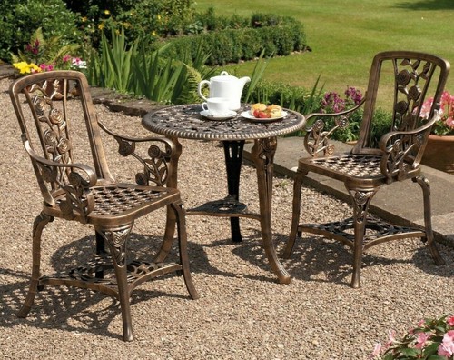 Garden bistro set chairs - 2, &