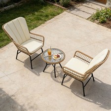 3 Pieces Patio Bistro Set