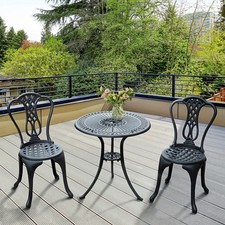 Bistro Set 3Piece Cast