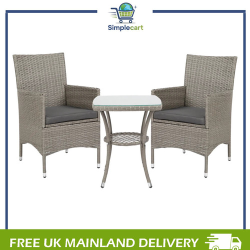 Rattan bistro set - rattan,