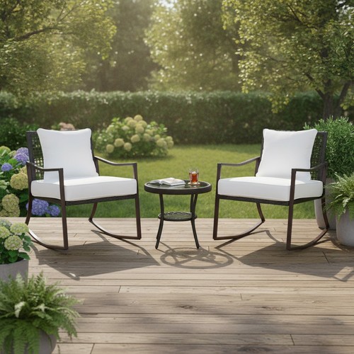 Rattan bistro set piece - bistro,