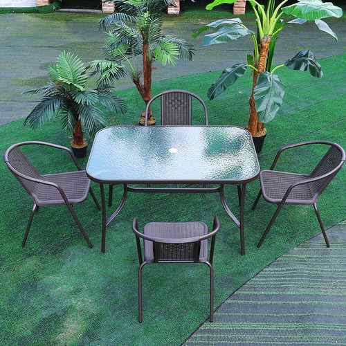 Garden table chairs - table,