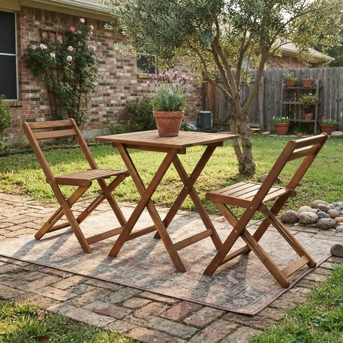 Elegant piece bistro set - bistro,
