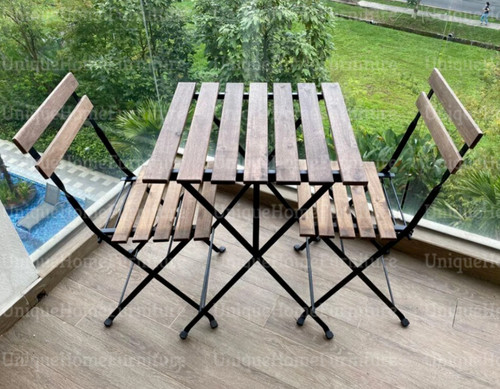 Garden bistro set - bistro, rustic