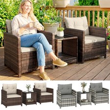 Rattan Bistro Set, Wicker