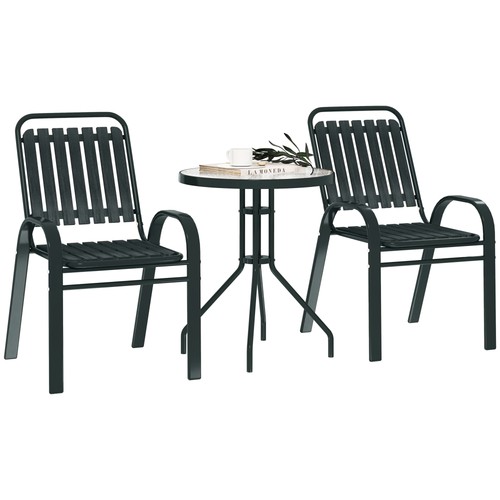 Outsunny stackable patio - stackable,