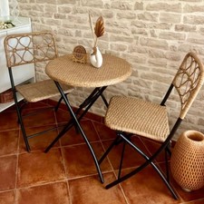 Foldable Bistro Set Chairs