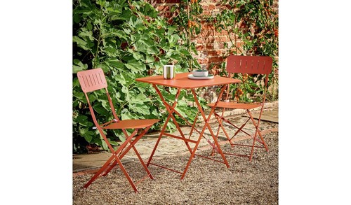 Eden seater metal bistro - seater,